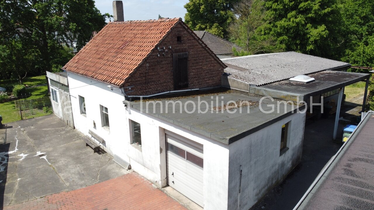 Alte Schiede Lagerhalle Nordwestansicht Alte Schiede Lagerhalle Nordwestansicht
