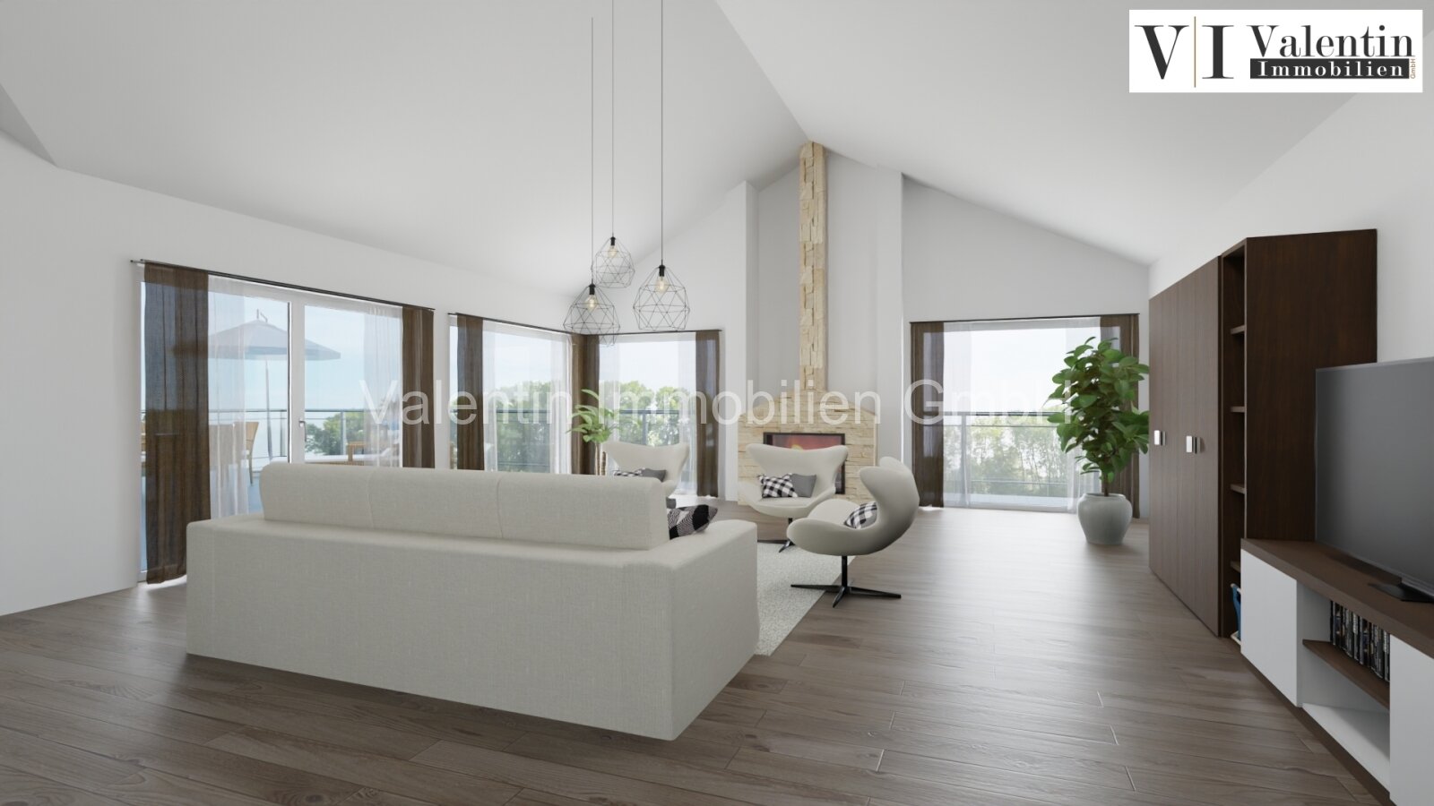 Architektur 3D animiert (1.1 Wohnzimmer) Architektur 3D animiert (1.1 Wohnzimmer)