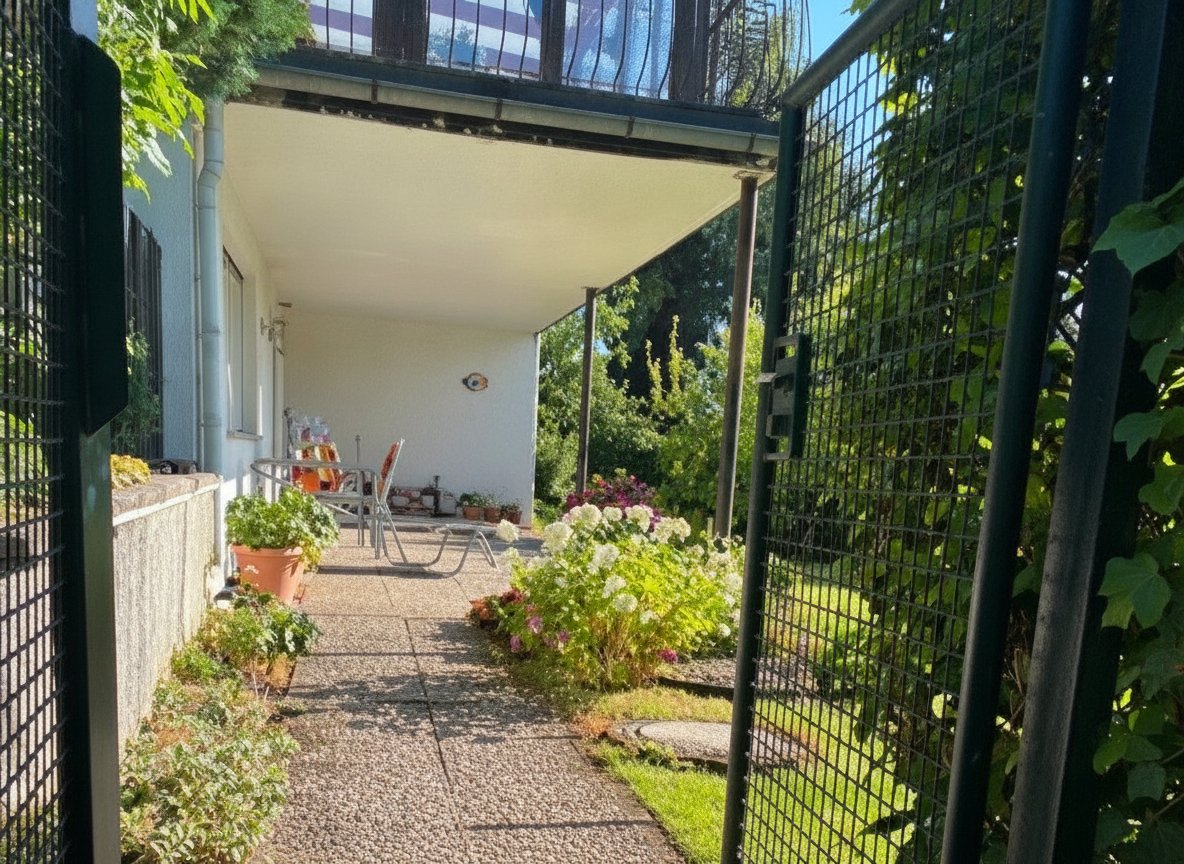 Wohnen im Grünen – Helle Wohnung mit eigenem Garten und schönem Ausblick Wohnen im Grünen – Helle Wohnung mit eigenem Garten und schönem Ausblick